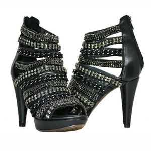 Black Posh Ibiza Jeffrey Campbell Heels